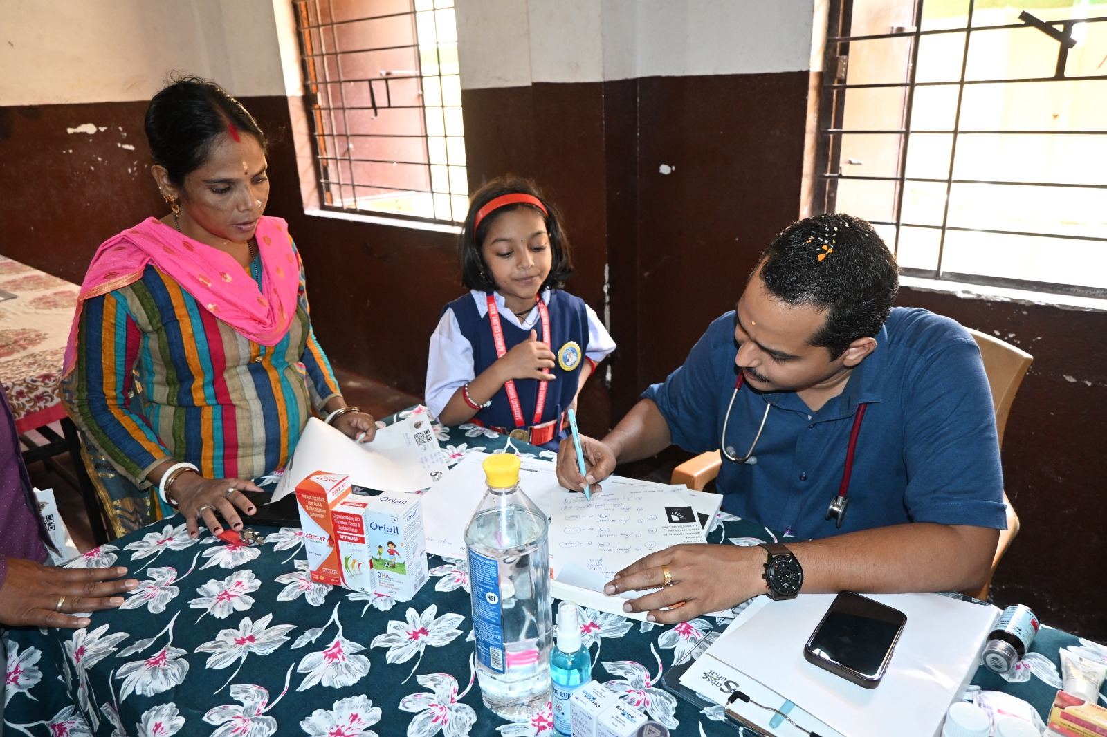 A child’s check-up