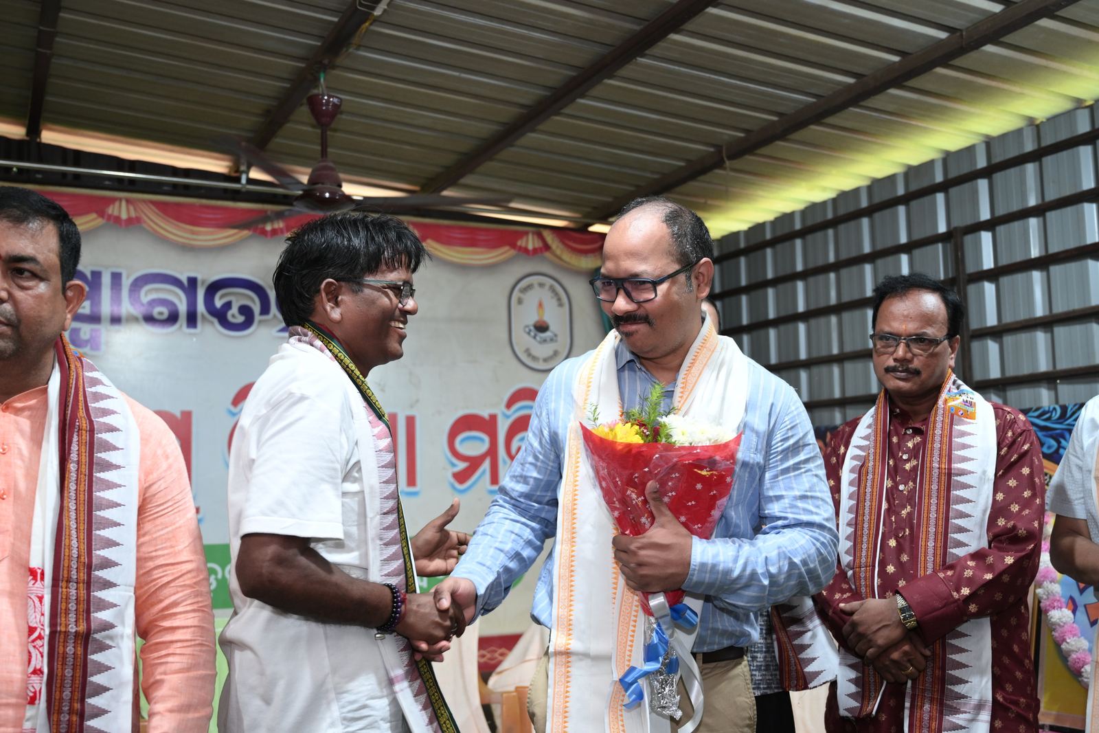Felicitating the doctors