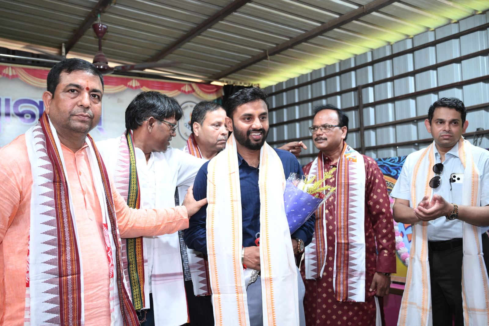 Felicitating the doctors