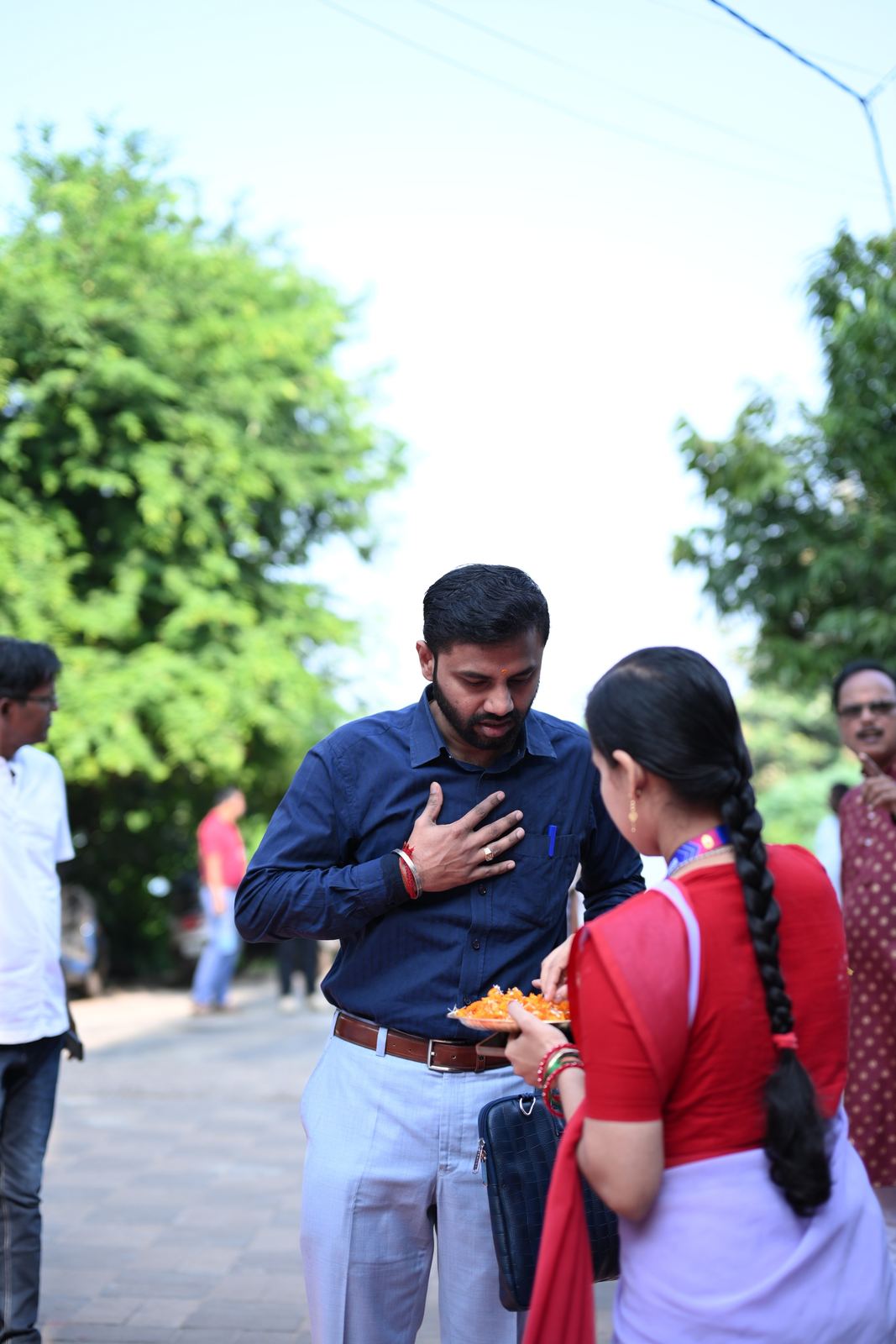Welcoming Dr. Binod Prusty